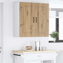 vidaXL Mosogatógép panel Kalmar Artisan tölgy 80 x 31 x 80 cm Faanyag