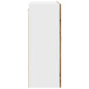 vidaXL Fali konyhaszekrény Artisan tölgy 80 x 31 x 80 cm Faanyag