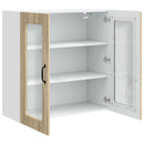 vidaXL Mosogatógép panel Kalmar Sonoma tölgy 80 x 31 x 80 cm Faanyag
