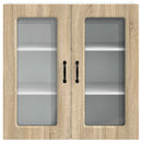 vidaXL Mosogatógép panel Kalmar Sonoma tölgy 80 x 31 x 80 cm Faanyag