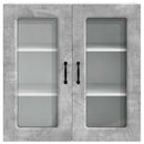 vidaXL Mosogatógép panel Kalmar Beton Szürke 80 x 31 x 80 cm Faanyag