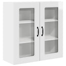 vidaXL Mosogatógép panel Kalmar Magas Fényű Fehér 80 x 31 x 80 cm