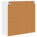 vidaXL Mosogatógép panel Kalmar Magas Fényű Fehér 80 x 31 x 80 cm