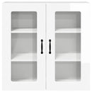 vidaXL Mosogatógép panel Kalmar Magas Fényű Fehér 80 x 31 x 80 cm