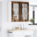 vidaXL Mosogatógép panel Kalmar Füstölt tölgy 80 x 31 x 80 cm Faanyag