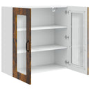 vidaXL Mosogatógép panel Kalmar Füstölt tölgy 80 x 31 x 80 cm Faanyag