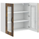 vidaXL Mosogatógép panel Kalmar Füstölt tölgy 80 x 31 x 80 cm Faanyag