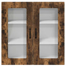 vidaXL Fali konyhaszekrény Füstölt tölgy 80 x 31 x 80 cm Faanyag