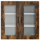 vidaXL Mosogatógép panel Kalmar Füstölt tölgy 80 x 31 x 80 cm Faanyag