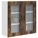 vidaXL Mosogatógép panel Kalmar Füstölt tölgy 80 x 31 x 80 cm Faanyag