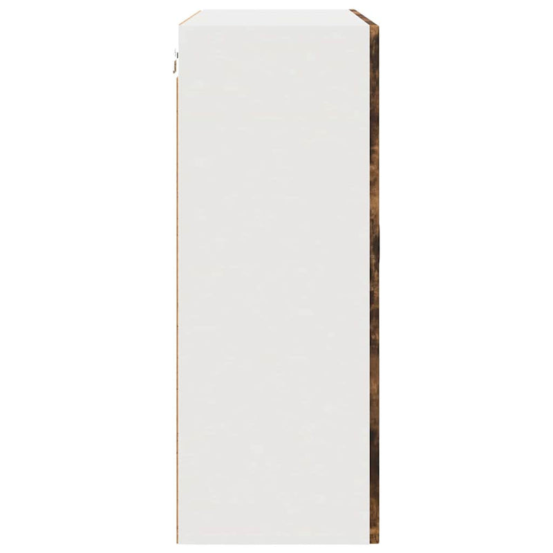 vidaXL Fali konyhaszekrény Füstölt tölgy 80 x 31 x 80 cm Faanyag