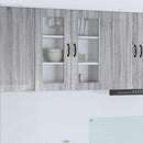 vidaXL Mosogatógép panel Kalmar Szürke Sonoma 80 x 31 x 80 cm Faanyag