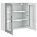 vidaXL Mosogatógép panel Kalmar Szürke Sonoma 80 x 31 x 80 cm Faanyag