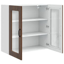 vidaXL Mosogatógép panel Kalmar Barna Tölgy 80 x 31 x 80 cm Faanyag
