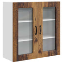 vidaXL Mosogatógép panel Kalmar Öreg fa 80 x 31 x 80 cm Faanyag