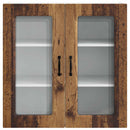 vidaXL Mosogatógép panel Kalmar Öreg fa 80 x 31 x 80 cm Faanyag