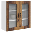 vidaXL Mosogatógép panel Kalmar Öreg fa 80 x 31 x 80 cm Faanyag