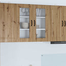 vidaXL Mosogatógép panel Kalmar Artisan tölgy 80 x 31 x 80 cm Faanyag