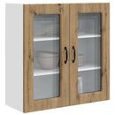 vidaXL Mosogatógép panel Kalmar Artisan tölgy 80 x 31 x 80 cm Faanyag