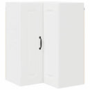 vidaXL Fali konyhaszekrény polcokkal Fehér 57 x 57 x 80 cm Faanyag