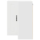 vidaXL Fali konyhaszekrény polcokkal Fehér 57 x 57 x 80 cm Faanyag