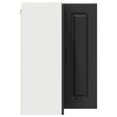 vidaXL Mosogatógép panel Kalmar Fekete 57 x 57 x 80 cm Faanyag