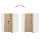 vidaXL Mosogatógép panel Kalmar Sonoma tölgy 57 x 57 x 80 cm Faanyag