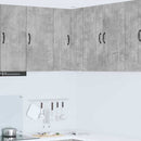 vidaXL Fali konyhaszekrény Beton Szürke 57 x 57 x 80 cm Faanyag