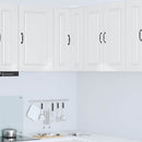 vidaXL Mosogatógép panel Kalmar Magas Fényű Fehér 57 x 57 x 80 cm