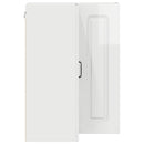 vidaXL Mosogatógép panel Kalmar Magas Fényű Fehér 57 x 57 x 80 cm