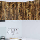 vidaXL Mosogatógép panel Kalmar Füstölt tölgy 57 x 57 x 80 cm Faanyag