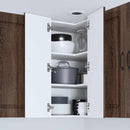 vidaXL Mosogatógép panel Kalmar Barna Tölgy 57 x 57 x 80 cm Faanyag