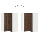 vidaXL Mosogatógép panel Kalmar Barna Tölgy 57 x 57 x 80 cm Faanyag