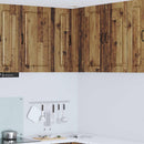 vidaXL Mosogatógép panel Kalmar Öreg fa 57 x 57 x 80 cm Faanyag