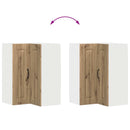 vidaXL Mosogatógép panel Kalmar Artisan tölgy 57 x 57 x 80 cm Faanyag