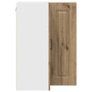 vidaXL Mosogatógép panel Kalmar Artisan tölgy 57 x 57 x 80 cm Faanyag