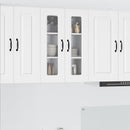 vidaXL Mosogatógép panel Kalmar Fehér 60 x 31 x 80 cm Faanyag