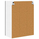 vidaXL Mosogatógép panel Kalmar Fekete 60 x 31 x 80 cm Szerelt Fa