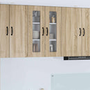 vidaXL Mosogatógép panel Kalmar Sonoma tölgy 60 x 31 x 80 cm