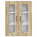 vidaXL Fali konyhaszekrény Sonoma tölgy 60 x 31 x 80 cm Faanyag