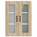 vidaXL Mosogatógép panel Kalmar Sonoma tölgy 60 x 31 x 80 cm Faanyag