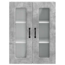 vidaXL Mosogatógép panel Kalmar Beton Szürke 60 x 31 x 80 cm