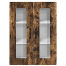 vidaXL Fali konyhaszekrény Füstölt tölgy 60 x 31 x 80 cm Faanyag