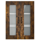 vidaXL Mosogatógép panel Kalmar Füstölt tölgy 60 x 31 x 80 cm Faanyag
