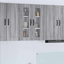 vidaXL Mosogatógép panel Kalmar Szürke Sonoma 60 x 31 x 80 cm Faanyag