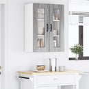 vidaXL Mosogatógép panel Kalmar Szürke Sonoma 60 x 31 x 80 cm Faanyag
