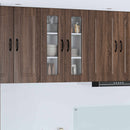 vidaXL Mosogatógép panel Kalmar Barna Tölgy 60 x 31 x 80 cm Faanyag