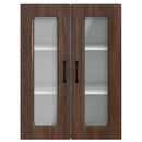 vidaXL Mosogatógép panel Kalmar Barna Tölgy 60 x 31 x 80 cm Faanyag