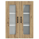 vidaXL Mosogatógép panel Kalmar Artisan tölgy 60 x 31 x 80 cm Faanyag