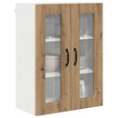 vidaXL Fali konyhaszekrény Artisan tölgy 60 x 31 x 80 cm Faanyag